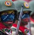Exército venezuelano teve papel fundamental no conflito político e social dos últimos anos  Foto: Getty Images / BBC News Brasil