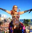 Ivete Sangalo será uma das artistas que puxam blocos no circuito Barra-Ondina  Foto: Mila Cordeiro/A Tarde / Futura Press