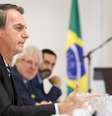 O presidente Jair Bolsonaro durante café da manhã com jornalistas  Foto: Marcos Corrêa/Presidência da República / Estadão Conteúdo