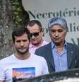 Paulo Vieira de Souza, o Paulo Preto, é visto deixando o Instituto Médico Legal no centro de São Paulo  Foto: MARIVALDO OLIVEIRA/CÓDIGO19 / Estadão Conteúdo