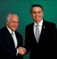 Presidente Jair Bolsonaro ao lado do ex-presidente Michel Temer
07/11/2018
REUTERS/Adriano Machado  Foto: Reuters