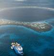 O Buraco Azul de Belize é o maior sumidouro do mundo - um grande buraco formado no desmoronamento do solo  Foto: Aquatica / BBC News Brasil