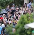 Lula chega ao funeral de seu neto  Foto: Amanda Perobelli / Reuters