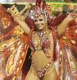 Viviane Araújo brilha no Salgueiro como borboleta com asas e cabelo de mais de 1 metro  Foto: AGNews, Leo Franco / PurePeople