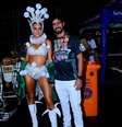 Thaila Ayala desfila pela Grande Rio, na Sapucaí  Foto: Glauco Fernandes / Agnews