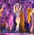 A atriz Claudia Raia no desfile de 2019 da Beija-Flor, campeã de 2018 do Carnaval do Rio.  Foto: Daniel Pinheiro / AgNews