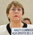 Alta comissária da ONU para os Direitos Humanos, Michelle Bachelet, em Genebra
06/03/2019 REUTERS/Denis Balibouse  Foto: Reuters