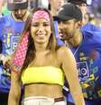 Bruna Marquezine ficou incomodada ao ver Neymar chegando ao evento acompanhadod e Anitta  Foto: AGNews / PurePeople