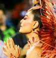 A atriz Juliana Paes no carnaval 2019.  Foto: Instagram/@rosanacpaes / Estadão Conteúdo
