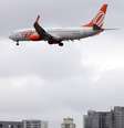Boeing 737 da Gol em aproximação de aeroporto de Congonhas, em SP
REUTERS/Paulo Whitaker  Foto: Reuters