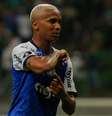 Deyverson comemora seu gol urante a partida entre Palmeiras x Melgar, realizada no Allianz Parque, válida pela 2ª rodada do Grupo F da Copa Libertadores 2019.  Foto: JALES VALQUER/FRAMEPHOTO / Estadão Conteúdo