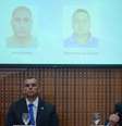 Delegado da Divisão de Homicídios Giniton Lages em entrevista coletiva no fim da manhã desta terça-feira (12/03), no Palácio Guanabara, divulgando informações sobre as prisões dos suspeitos do assassinato da deputada Marielle Franco e do motorista Anderson Gomes  Foto: Adriano Ishibashi / Framephoto / Estadão