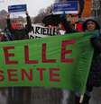 Mais de cem pessoas participaram do protesto em Berlim, segundo a polícia  Foto: DW / Deutsche Welle