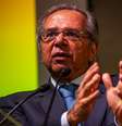 O Ministro da Economia, Paulo Guedes, participa do seminário "A Nova Economia Liberal", no Centro Cultural FGV, em Botafogo  Foto: Ilan Pellenberg / Framephoto / Estadão