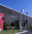 A fachada da Alesp, em São Paulo  Foto: Marcia Yamamoto / Alesp
