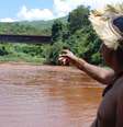 O rio Paraopeba: praticamente morto após a tragédia de Brumadinho  Foto: DW / Deutsche Welle