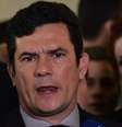 O ministro da justiça, Sergio Moro, durante lançamento da Frente Parlamentar da Segurança Pública  Foto: RENATO COSTA /FRAMEPHOTO / Estadão