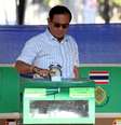 Prayut Chan-ocha conta com regras eleitorais a favor dos militares para seguir no poder  Foto: EPA / Ansa - Brasil