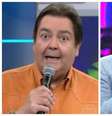 O apresentador Faustão e ator Tony Ramos.  Foto: Reprodução/ TV Globo / Estadão Conteúdo