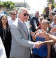 Príncipe Charles conversa com cubanos em Havana
25/03/2019 Jane Barlow/Pool via REUTERS   Foto: Reuters