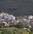 Vista geral do entorno da barragem Sul Superior, da mina do Gongo Soco, em Barão de Cocais, cidade da região Central de Minas  Foto: Ramon Bitencourt/ O Tempo / Estadão Conteúdo