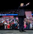 Presidente dos EUA, Donald Trump, durante comício em Grand Rapids, Michigan
28/03/2019
REUTERS/Joshua Roberts  Foto: Reuters