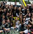 Time do Santos campeão paulista em 2018  Foto: Carla Carniel / Código19 / Gazeta Esportiva