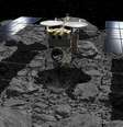 A sonda japonesa Hayabusa-2 parece ter cumprido a missão de detonar explosivos no asteroide Ryugu  Foto: BBC News Brasil