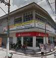Agência do Santander em Diadema, na região metropolitana de São Paulo, onde gerente teve explosivos atados ao corpo durante tentativa de assalto  Foto: Reprodução/Google / Estadão