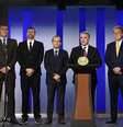 “Hoy quiero hacer público y hacer oficial el ejercicio que adelanta Colombia para la postulación y ser la sede de la Copa América en el año 2020”, declaró este viernes el Jefe de Estado en la Casa de Nariño.  Foto: David Romo / Presidencia