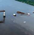 Parte de ponte desaba no Pará após ser atingida por balsa  Foto: Reprodução de imagem do Instagram do governador do Pará, Helder Barbalho (MDB) / Estadão Conteúdo