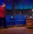 Fabio Porchat e Danilo Gentili em edição do 'The Noite' exibida em março de 2019.  Foto: Reprodução de 'The Noite' (2019) / SBT / Estadão