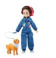 Boneco 'Finn Boy Doll' é uma miniatura do garoto, que sempre se veste de austronauta.  Foto: Reprodução / Lottie Dolls / Estadão