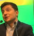Ator Wolodymyr Zelensky praticamente reproduziu na realidade a trama de sua série "Servidor do povo"  Foto: DW / Deutsche Welle
