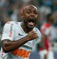 SP - PAULISTÃO/CORINTHIANS X SÃO PAULO - ESPORTES - Vágner Love, do Corinthians, comemora o seu gol durante a partida entre Corinthians e São Paulo, pela 2ª partida da final do Campeonato Paulista 2019, na Arena Corinthians, neste domingo dia 21. O Corinthians venceu por 2 a 1 e sagrou-se tricampeão. Este é o 30ª título estadual da equipe  Foto: ELLO ZAMBRANA/AGIF / Estadão Conteúdo
