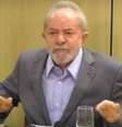 O ex-presidente Lula durante entrevista aos jornais Folha de S.Paulo e El País na sede da PF em Curitiba  Foto: Reprodução / Estadão Conteúdo