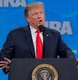 Trump fez anúncio durante encontro anula do lobby pró-armas NRA, que fez doações substanciais para sua campanha em 2016  Foto: DW / Deutsche Welle