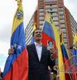 O líder oposicionista Juan Guaidó se proclamou o novo presidente interino da Venezuela  Foto: AFP / BBC News Brasil