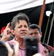 O ex-prefeito de São Paulo e candidato derrotado nas últimas eleições presidenciais, Fernando Haddad, participa do ato 'Lula Livre'  Foto: VALQUIR AURELIANO/PHOTOPRESS / Estadão