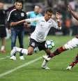 Lance durante a partida entre Corinthians e Flamengo, válida pela Semifinal da Copa do Brasil 2018, na Arena Corinthians, em São Paulo   Foto: Newton Menezes / Futura Press