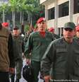 Maduro participa de ato em base militar ao lado do alto comando das Forças Armadas  Foto: DW / Deutsche Welle
