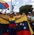 Marcha contra Nicolás Maduro em Caracas  Foto: EPA / Ansa - Brasil