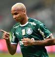 O atacante Deyverson marcou o gol do Palmeiras na vitória contra o Internacional por 1 a 0, no Allianz Parque, pelo Campeonato Brasileiro  Foto: FERNANDO DANTAS / Gazeta Press