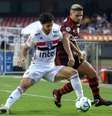Após sair perdendo por 1 a 0, o São Paulo de Cuca arrancou um empate contra o Flamengo no Morumbi no final do segundo tempo  Foto:  FLÁVIO HOPP / Gazeta Press