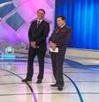 Bolsonaro durante entrevista ao apresentador Silvio Santos, no SBT  Foto: JAIR BOLSONARO/TWITTER / Estadão Conteúdo