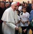 Papa se reúne com refugiados em Sofia, capital da Bulgária  Foto: ANSA / Ansa - Brasil