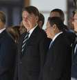 Jair Bolsonaro, Presidente do Brasil, durante cerimônia de lançamento de selo e medalha comemorativa ao 130° aniversário do Colegio Militar-RJ realizada no Colegio Militar em Rio de Janeiro  Foto: CELSO PUPO/FOTOARENA / Estadão