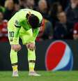 Lionel Messi durante derrota do Barcelona para o Liverpool na Liga dos Campeões
07/05/2019 REUTERS/Phil Noble  Foto: Reuters