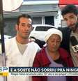 Dona Maria perdeu os contatos que tinha para fazer com o filho, que está internado em Sete Lagoas, Minas Gerais.  Foto: Repródução do programa ' Bom dia SP' (2019) / Globoplay / Estadão Conteúdo