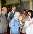 Príncipe Harry e a mulher, Meghan, apresentam bebê à rainha Elizabeth no Palácio de Windsor
08/05/2019
Chris Allerton/Copyright SussexRoyal/Pool via REUTERS  Foto: Reuters